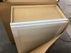 Hampton Bay Courtland 24 in. W x 12 in. D x 36 in. H Assembled Shaker Wall Kitchen Cabinet in Polar White - 3