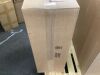Hampton Bay Courtland 24 in. W x 12 in. D x 36 in. H Assembled Shaker Wall Kitchen Cabinet in Polar White - 3