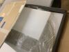 Gold 30 in. W x 40 in. H Arched Aluminum Alloy Framed Mirror - 3