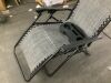 Adjustable Zero Gravity Patio Chair Recliner w/ Cup Holder - 2