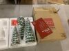 Set of 3 Pre-Lit Ceramic Tabletop Christmas Trees - 2