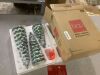 Set of 3 Pre-Lit Ceramic Tabletop Christmas Trees - 2