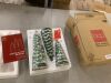 Set of 3 Pre-Lit Ceramic Tabletop Christmas Trees - 2