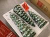 Set of 3 Pre-Lit Ceramic Tabletop Christmas Trees - 3