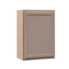Hampton Bay Recessed Panel 21 in. W x 12 in. D x 30 in. H Assembled Wall Cabinet in Unfinished
