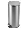 StyleWell 8 Gal. Stainless Steel Round Step-On Trash Can