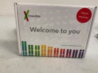 23andMe Saliva Test, Appears New, Sold as is