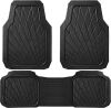 Heavy Duty Rubber Trim-to-Fit Car Floor Mats