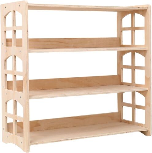 Montessori Wood Bookshelf