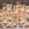 Clear Glass Votive Candle Holders, 30 pc