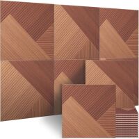 BUBOS Self-Adhesive Acoustic Wall Panels, 70.8 x 47.2 inch, 6 Pack
