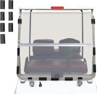 Tinted Windshield Compatible with 1982-2000.5 Club Car DS Golf Cart