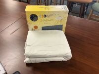 California Design Den Duvet Cover, King, Ivory