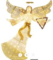 Lighted Outdoor Angel - 5ft