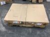 Lot of (2) Hampton Bay Avondale 36 in. W x 12 in. D x 24 in. H Ready to Assemble Plywood Shaker Wall Bridge Kitchen Cabinet in Fern Green - 2