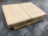 Lot of (2) Hampton Bay Avondale 36 in. W x 12 in. D x 24 in. H Ready to Assemble Plywood Shaker Wall Bridge Kitchen Cabinet in Fern Green - 2