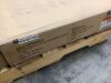Lot of (2) Hampton Bay Avondale 36 in. W x 12 in. D x 24 in. H Ready to Assemble Plywood Shaker Wall Bridge Kitchen Cabinet in Fern Green - 4