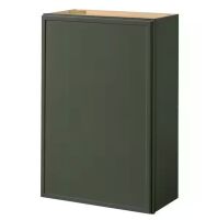 Hampton Bay Leyton 36 in. W x 24 in. D x 18 in. H Ready to Assemble Plywood Slim Shaker Wall Bridge Kitchen Cabinet in Fern Green