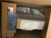 American Standard Lucerne Wall-Mounted Bathroom Vessel Sink with Faucet Holes on 4 in. Center in White - 4