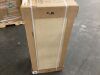 Hampton Bay Shaker 18 in. W x 12 in. D x 42 in. H Assembled Wall Kitchen Cabinet in Satin White - 3