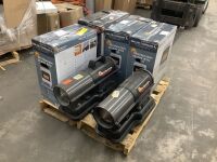 Pallet of (4) Dual Fuel Vent Free Radiant Heaters & (2) Torpedo Heaters