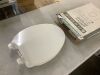 Glacier Bay Elongated Slow Close Closed Toilet Seat in White - 2