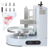 VEVOR Aluminum Alloy Cake Decorating Machine, Low Noise 25-320RPM Speed, 4-12 in. Cake