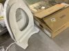 TOTO S7A Washlet Elongated Electric Heated Bidet Seat with Contemporary Lid in Cotton White - 5