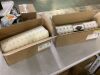 Lot of (2) Classic Accessories Ravenna Dark Taupe Outdoor Cushions, 23 in. W x 23 in. D x 5 in. T & 21 in. W x 19 in. D x 3 in.