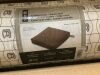 Lot of (2) Classic Accessories Ravenna Dark Taupe Outdoor Cushions, 23 in. W x 23 in. D x 5 in. T & 21 in. W x 19 in. D x 3 in. - 2