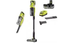 RYOBI ONE+ HP 18V Cordless Pet Stick Vacuum Cleaner Kit with 4.0 Ah HIGH PERFORMANCE Battery & Charger
