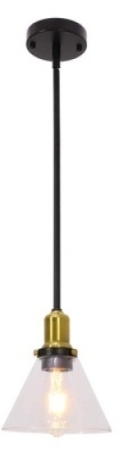 Lucidce Mini Pendant Light with Clear Glass Shade