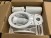 Rear Outlet Macerating 2-Piece 1.0/1.6 GPF Dual Flush Round Toilet, with 0.8 HP Macerating Pump in White - 3
