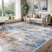 Washable Area Rug, 8 x 10