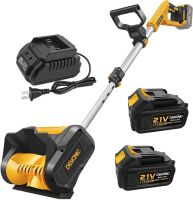 DEVONIC Cordless Snow Shovel, 24 Volt 13 Inch