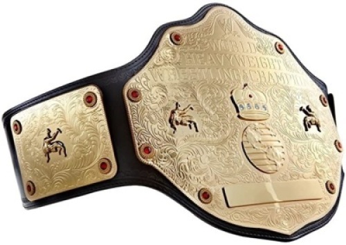 WWE Authentic World Heavyweight Championship Commemorative Title Belt, Non-Engraveable