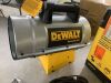 DEWALT 90,000 BTU Forced Air Propane Outdoor Space Heater with Quiet Burner Technology - 5