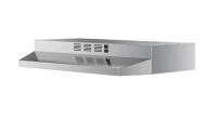 VIKIO PRO 30 in. 300 CFM Ductless Under Cabinet Range Hood Exhaust Fan in Stainless Steel with LED Light and Mesh Filter
