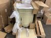Home Decorators Collection Winslow 26 in. Single Sink Freestanding Antique White Bath Vanity with White Marble Top - 2