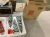 Set of 3 Pre-Lit Ceramic Tabletop Christmas Trees - 2