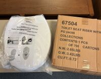 Collections Raised Toilet Seat With Lid