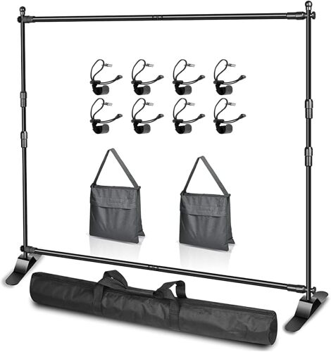 Adjustable Photo Backdrop Banner Stand