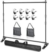 Adjustable Photo Backdrop Banner Stand