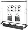 Adjustable Photo Backdrop Banner Stand