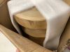 Small Tree Stump Side Table Nightstand - 3