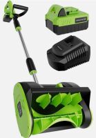 20V Cordless Electric Snow Shovel 12.2" Snow Blower 4.0Ah Battery Included