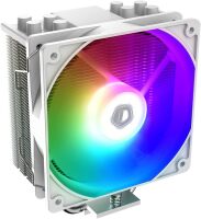ARGB White CPU Cooler 4 Heatpipes CPU Air Cooler ARGB Light Sync with Motherboard(5V 3-PIN Connector) CPU Fan for Intel/AMD, LGA 1700 Compatible for Desktop