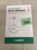 Smart Door Handle Lock with Keypad: Yamiry Fingerprint Smart Knob - Keyless Entry Digital Lock for Front Door - Deadbolt with APP - Generate Passcode Remotely - DIY Installation - 3