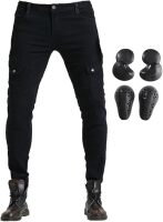 Men Women Motorcycle Riding Jeans Protective Pants Knight Hockey Biker Armor Pants