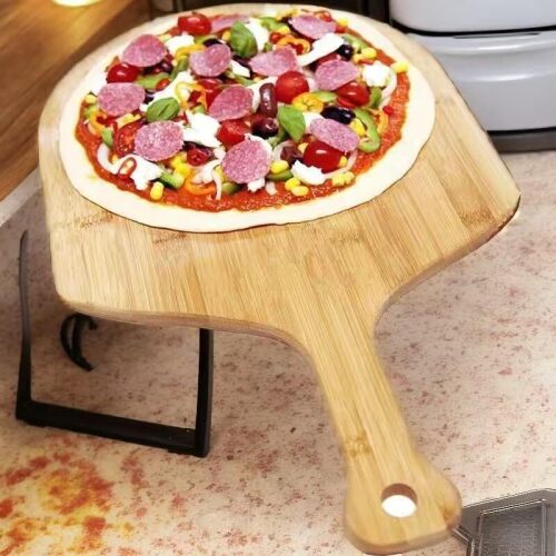 Pizza Board Pizza Peel Bamboo Pizza Cutting Board24 X16 Wood Pizza Serving Board For Kitchen Charcuterie Board